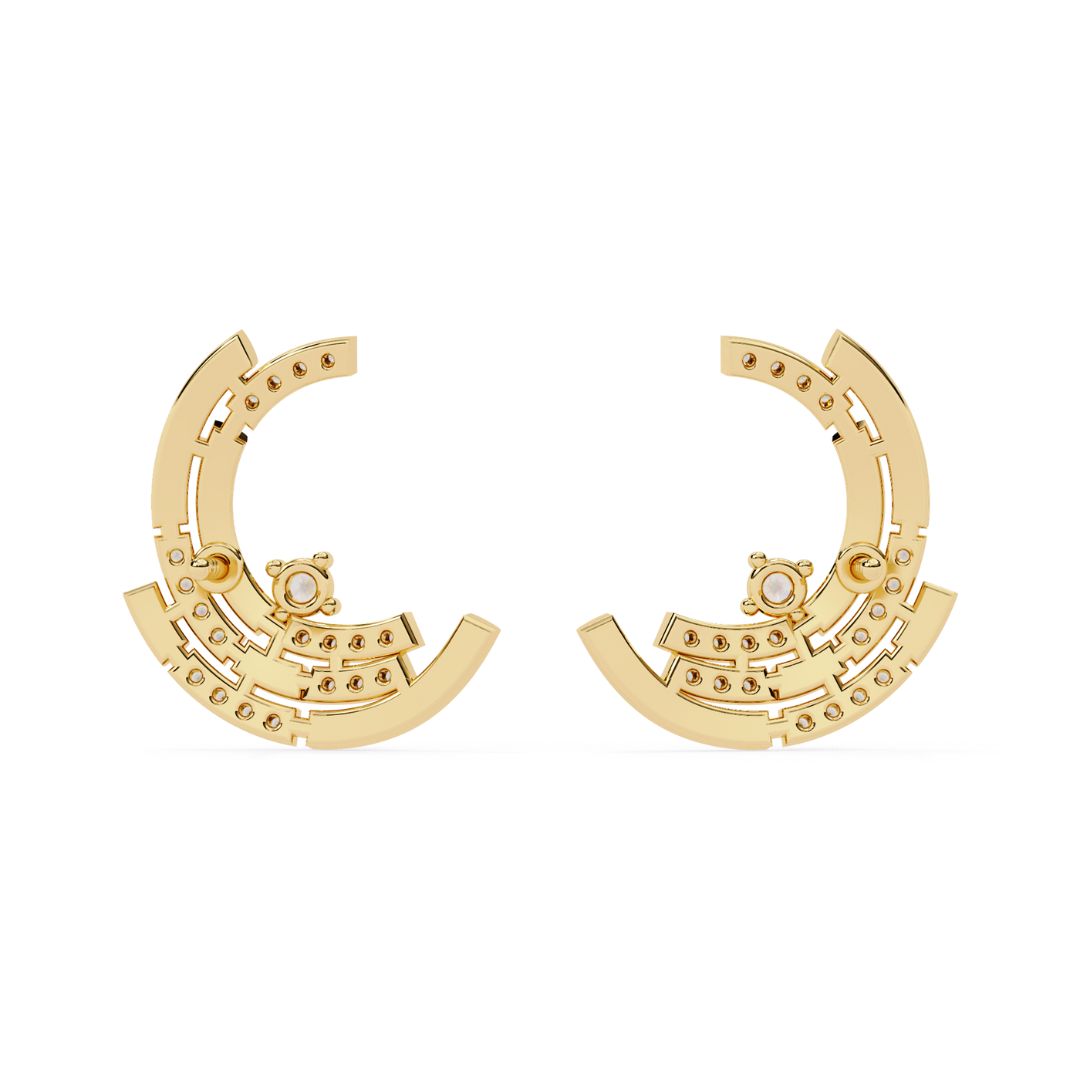 Solara Curve Studs