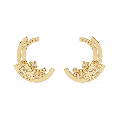 Solara Curve Studs