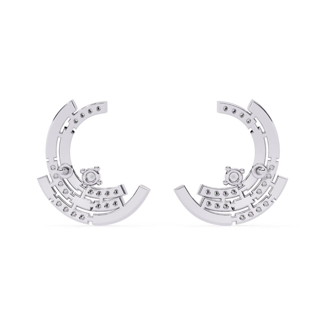 Solara Curve Studs