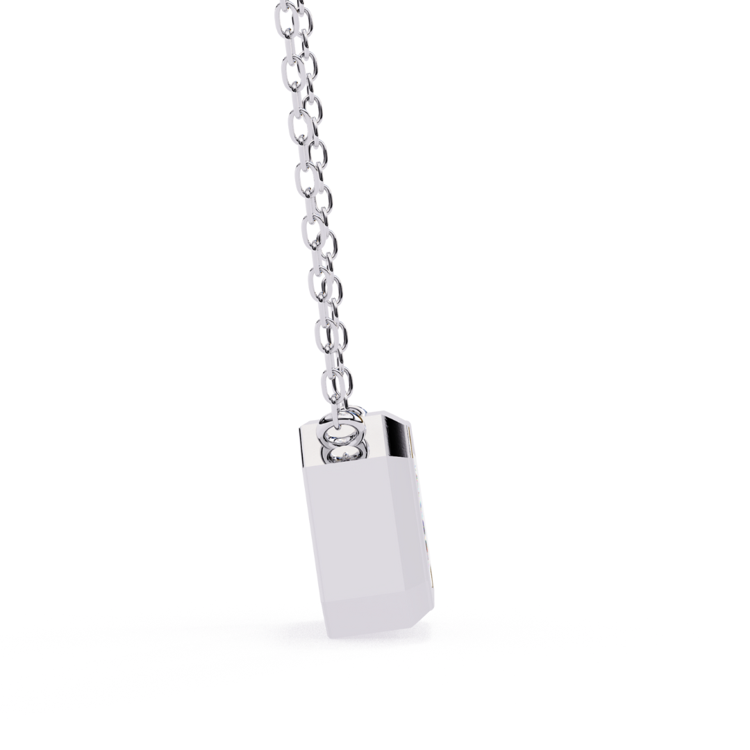 Emerald Cut Pendant
