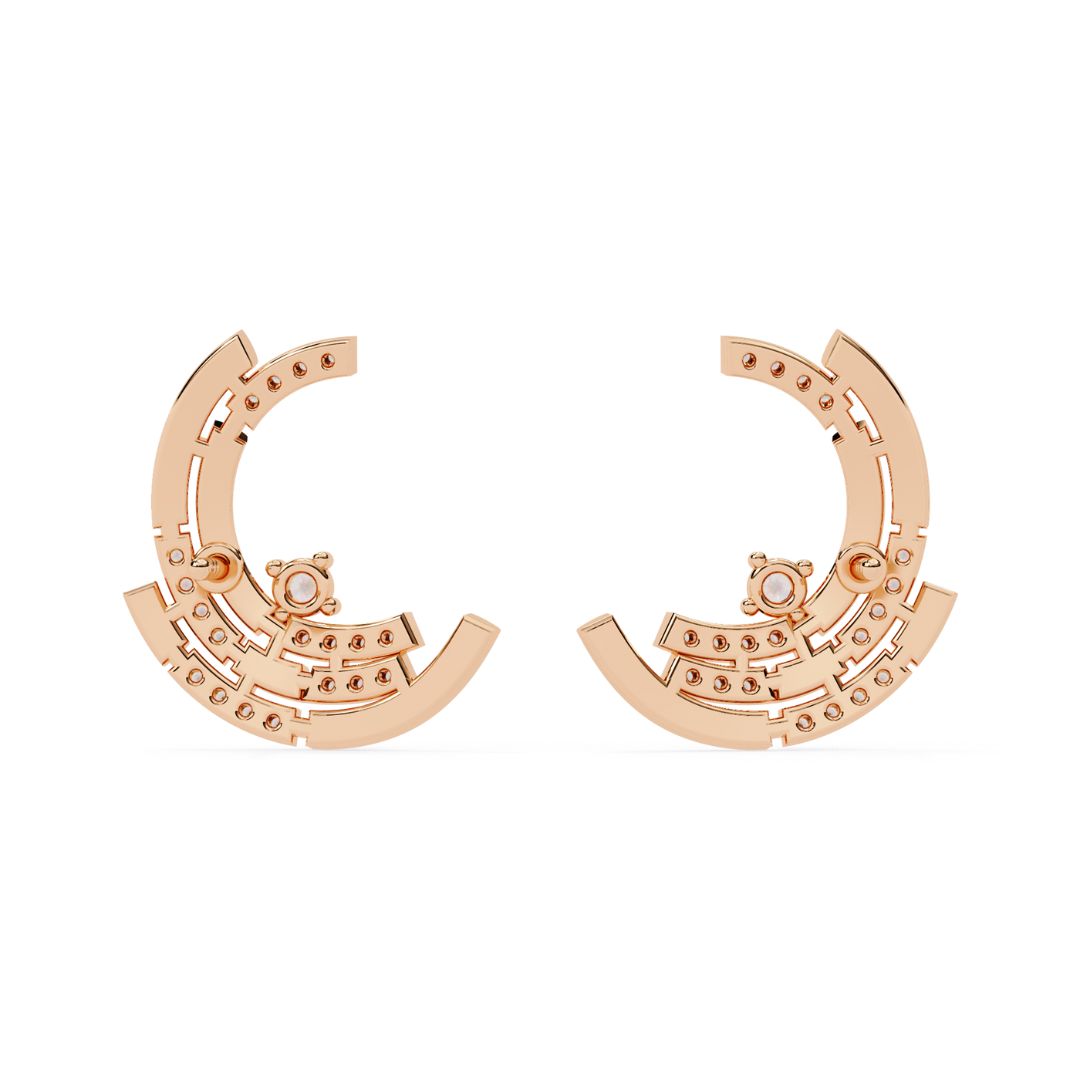 Solara Curve Studs