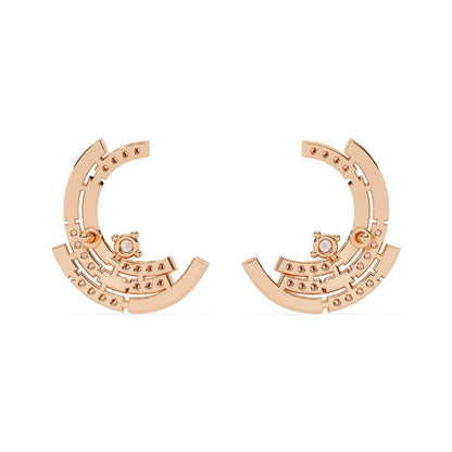 Solara Curve Studs