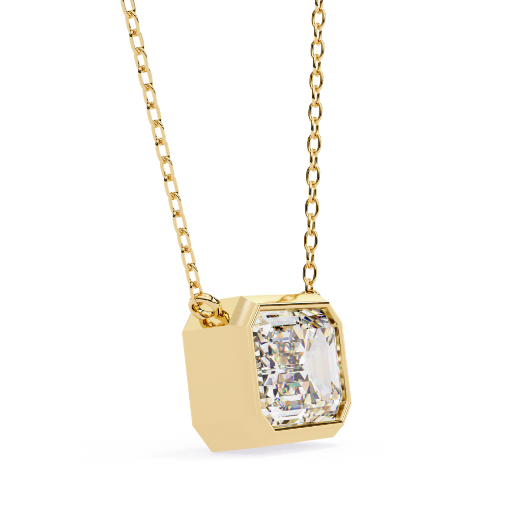 Emerald Cut Pendant