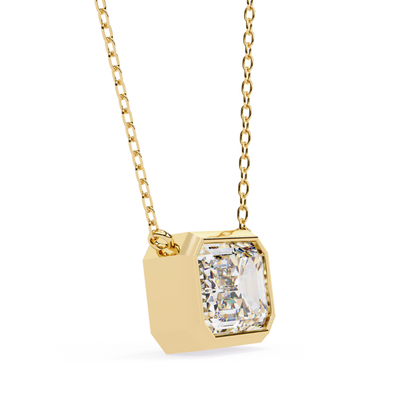 Emerald Cut Pendant