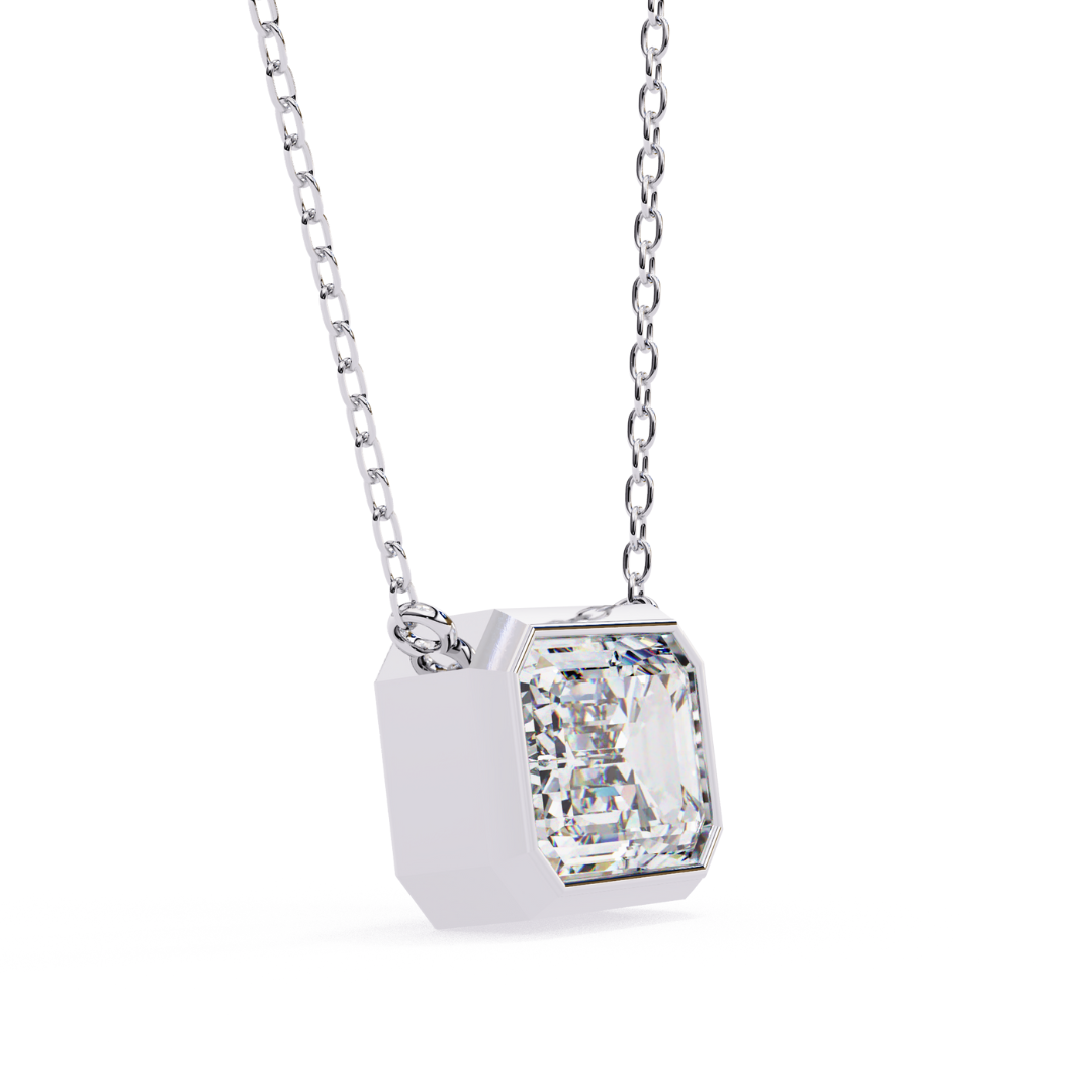Emerald Cut Pendant
