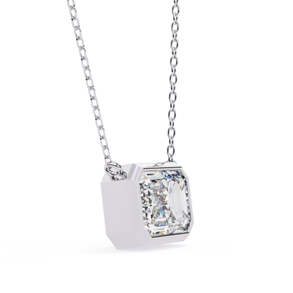 Emerald Cut Pendant