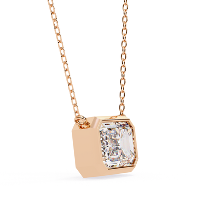 Emerald Cut Pendant