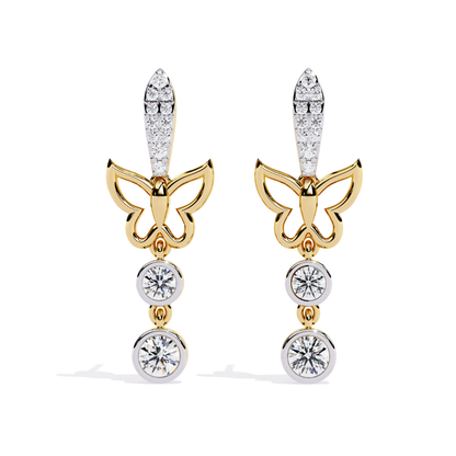 CZ Drop Earrings