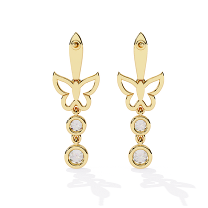 CZ Drop Earrings