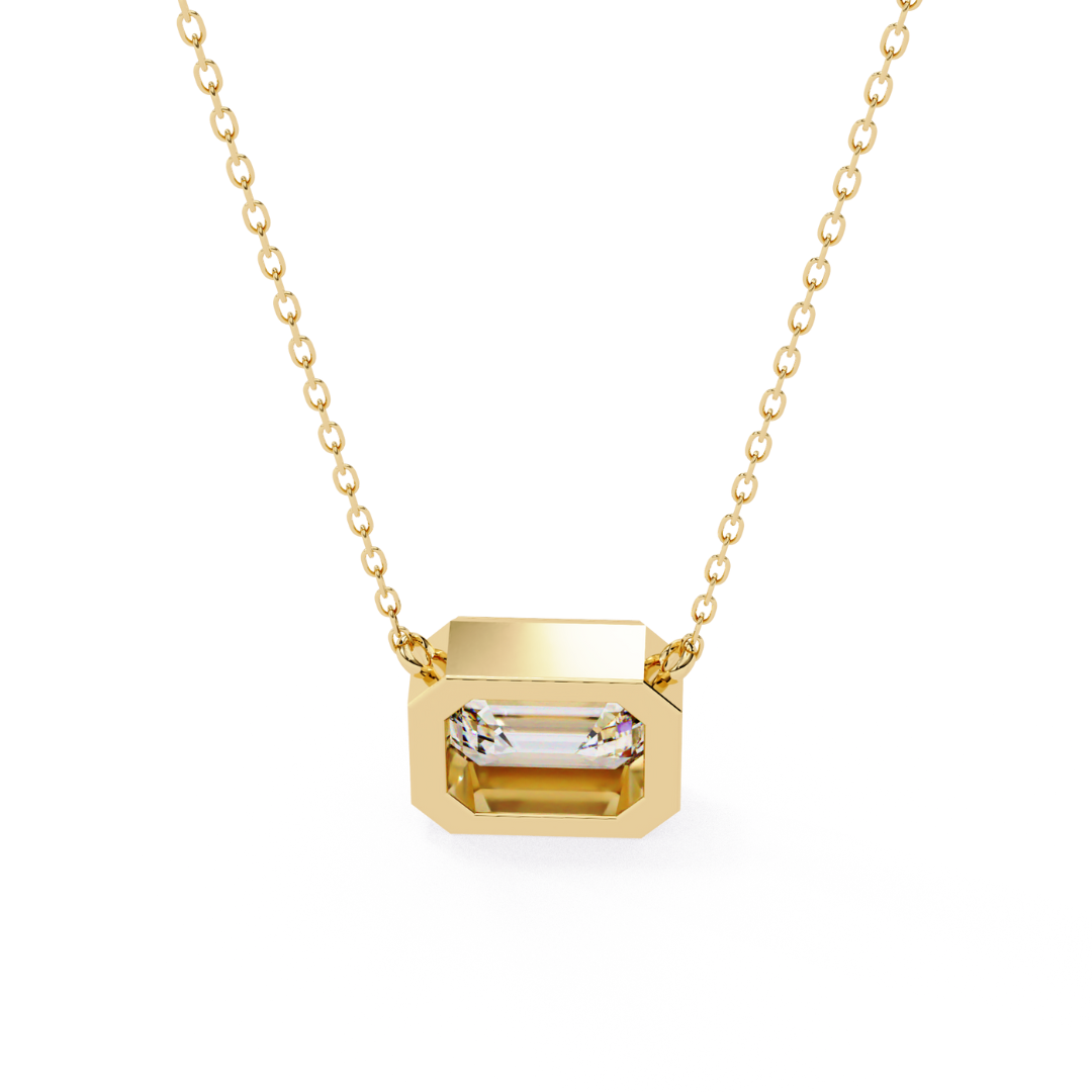 Emerald Cut Pendant