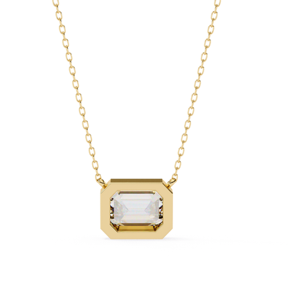 Emerald Cut Pendant