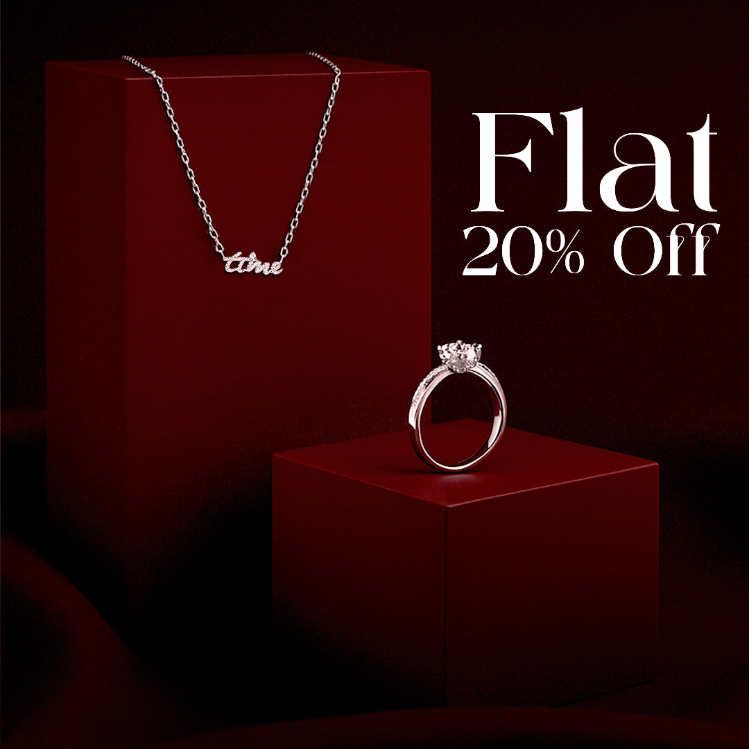 Eterna Script Pendant & Luna Crown Ring