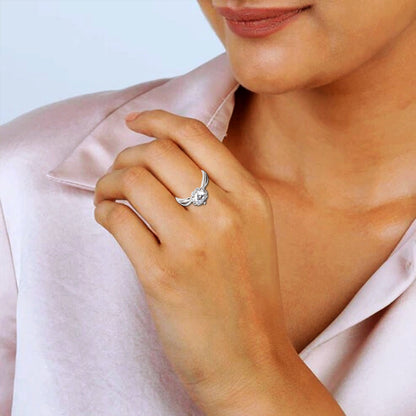 Luna Crown Ring (925 Sterling Silver base)