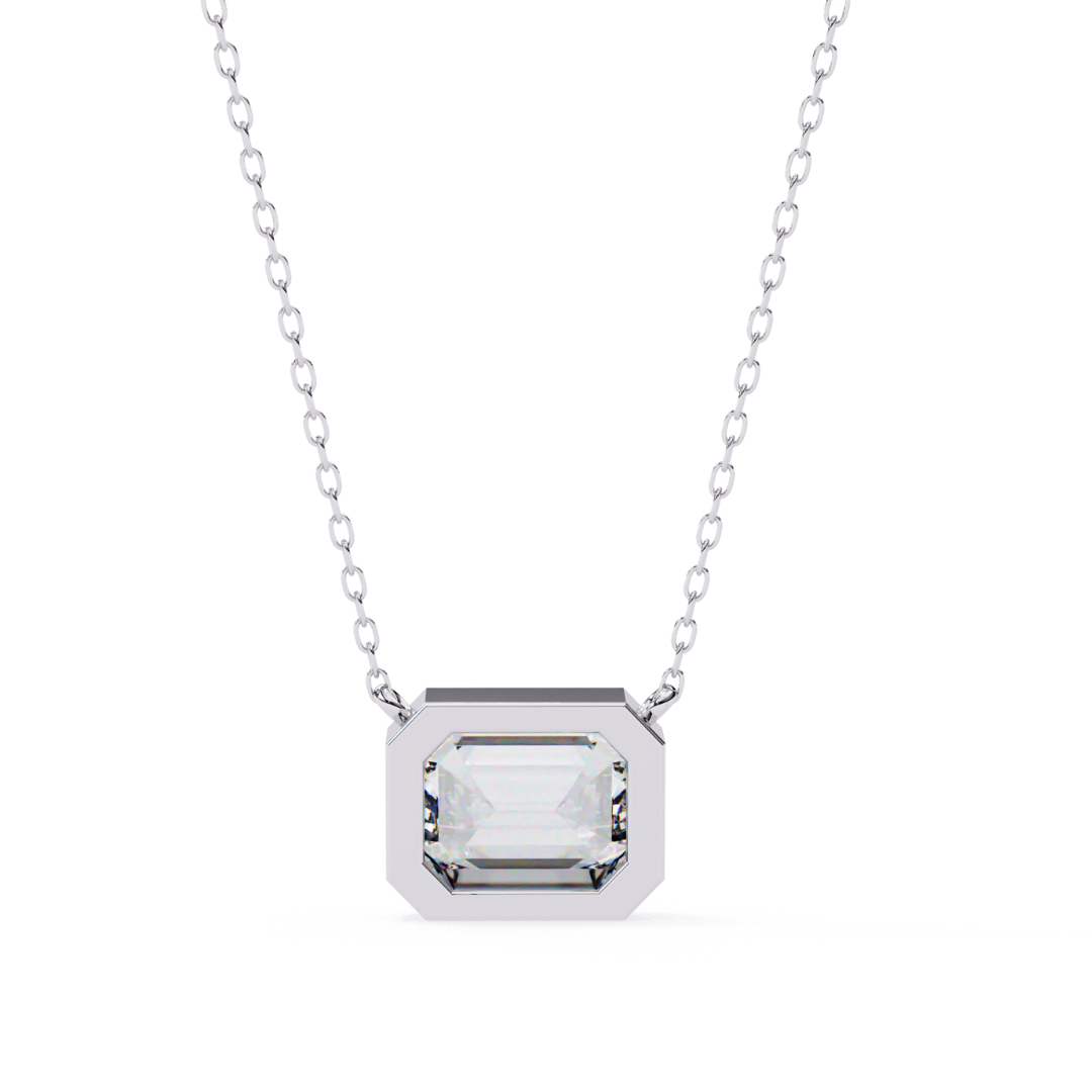 Emerald Cut Pendant