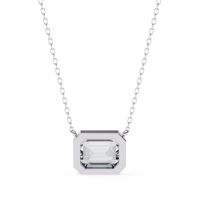 Emerald Cut Pendant