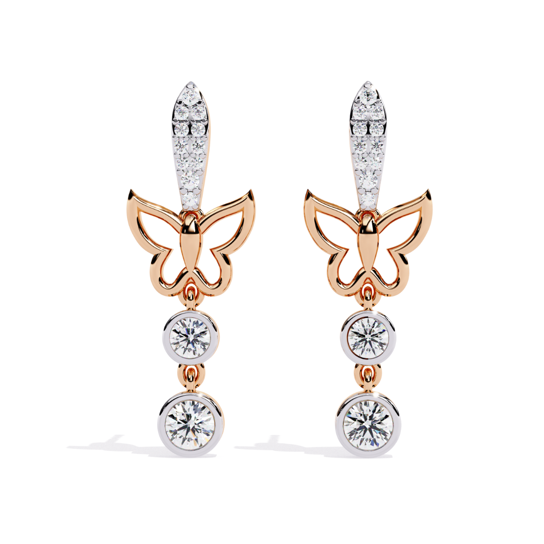 CZ Drop Earrings