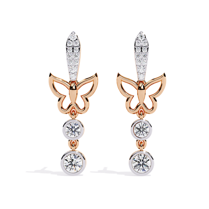 CZ Drop Earrings