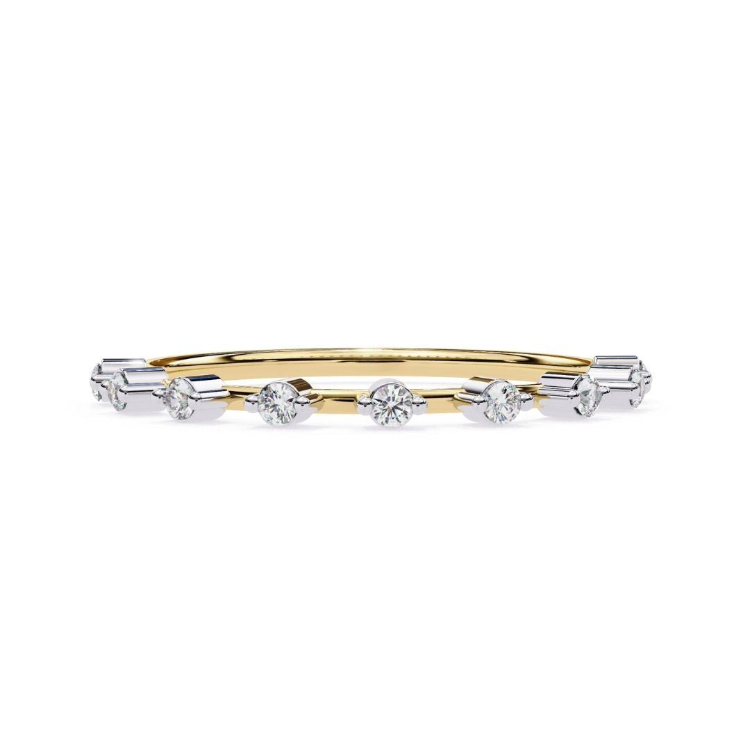 Radiant Curve Ring