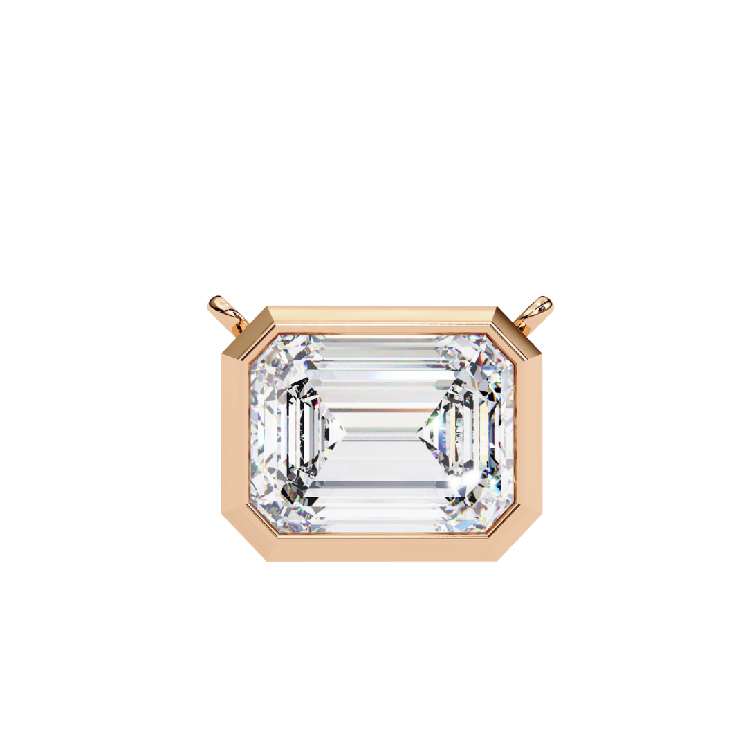 Emerald Cut Pendant