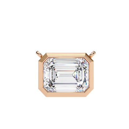 Emerald Cut Pendant