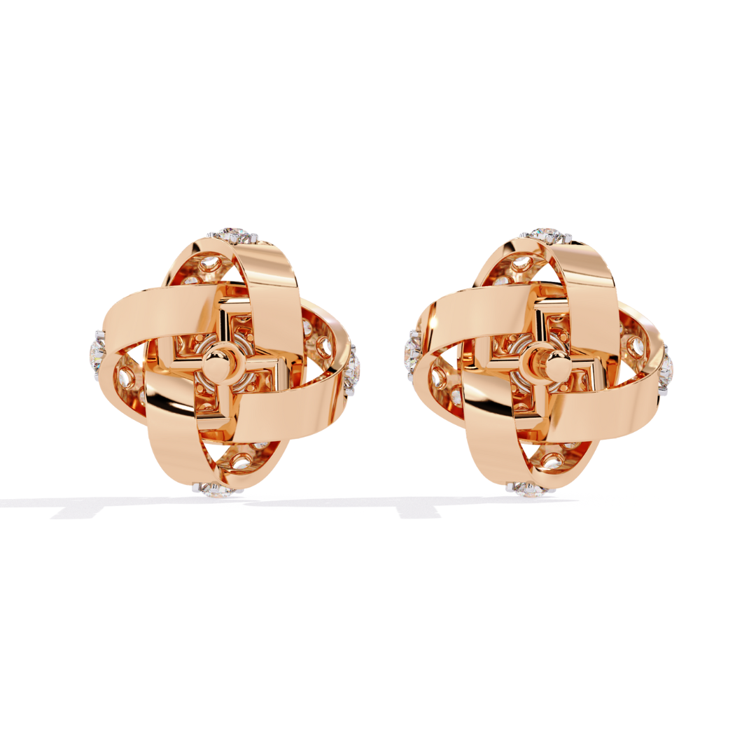 Twist Luxe Studs