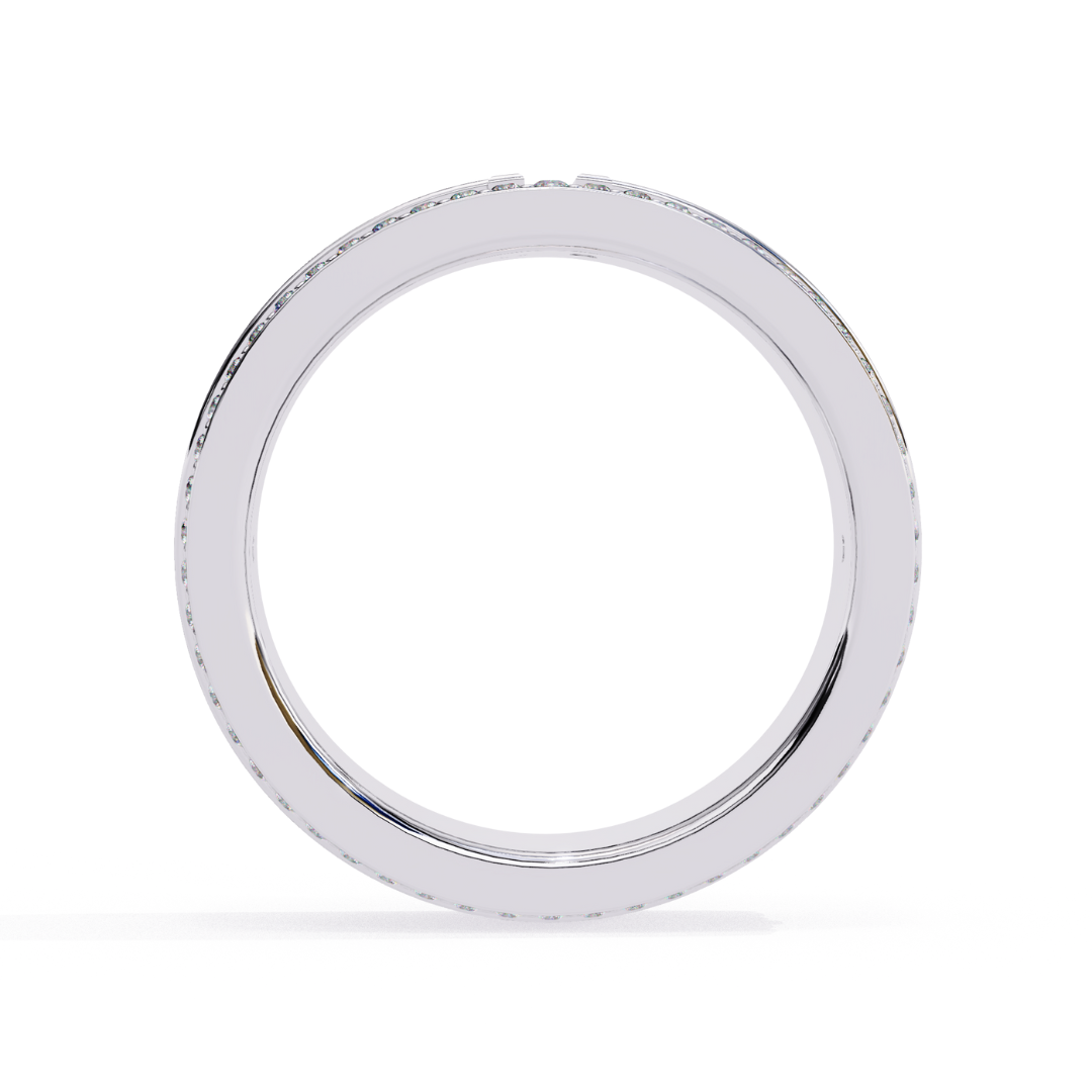 Twin Line (925 Sterling Silver base)