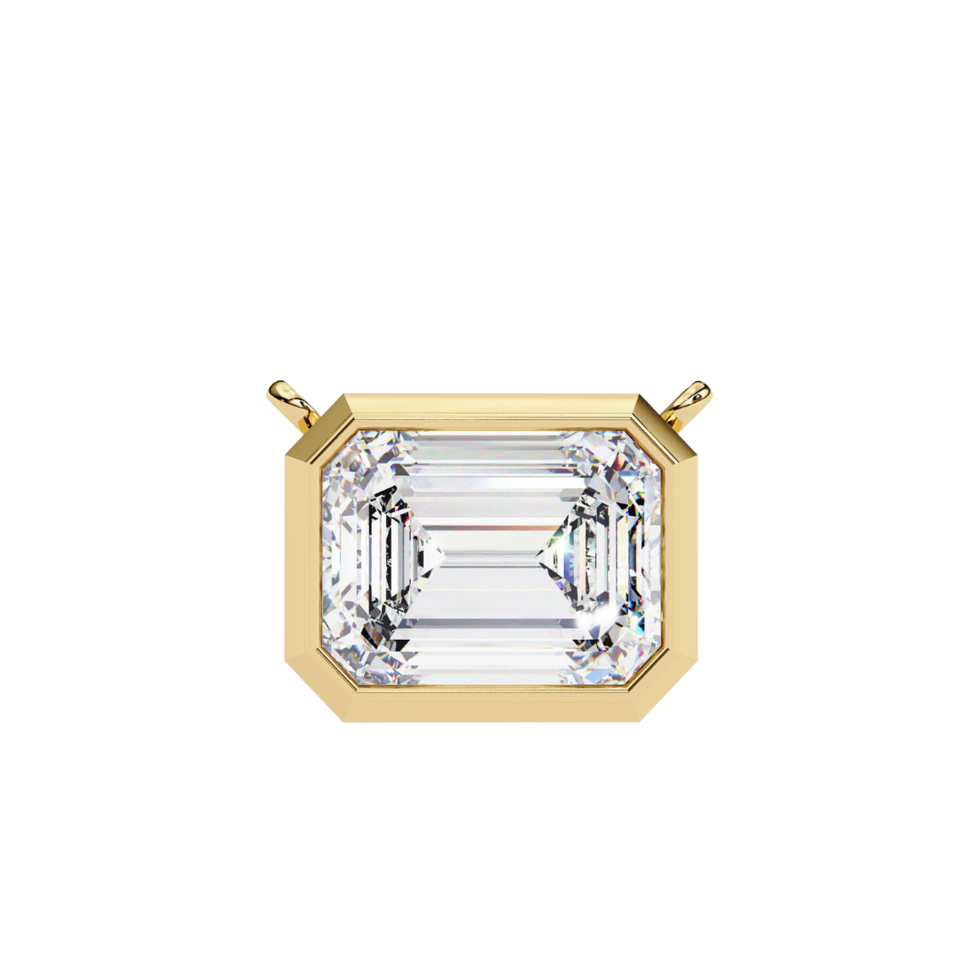 Emerald Cut Pendant