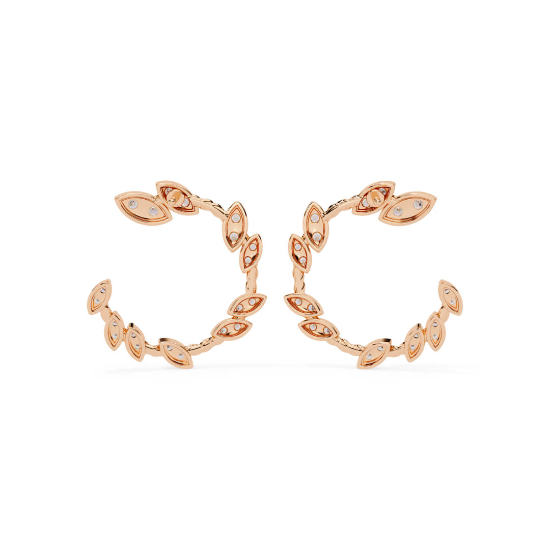 Leaf Spark Hoops