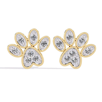 Petal Heart Stud