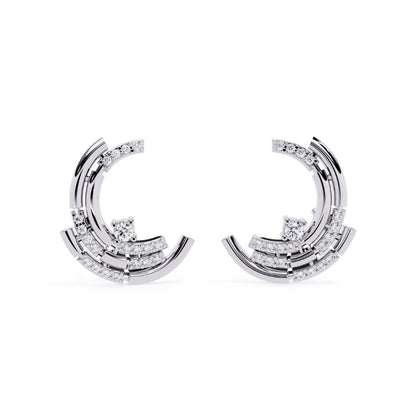 Solara Curve Studs