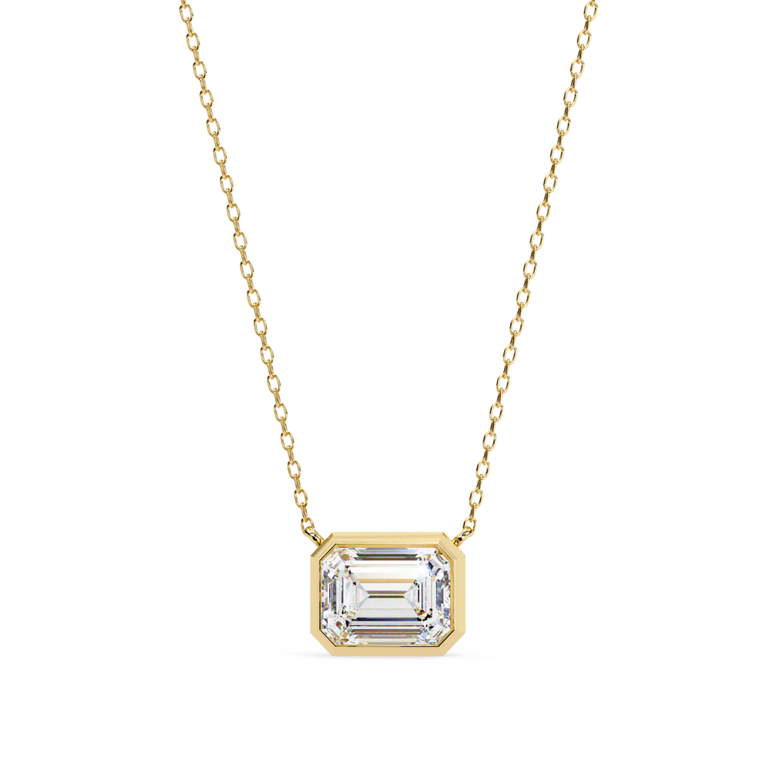 Emerald Cut Pendant