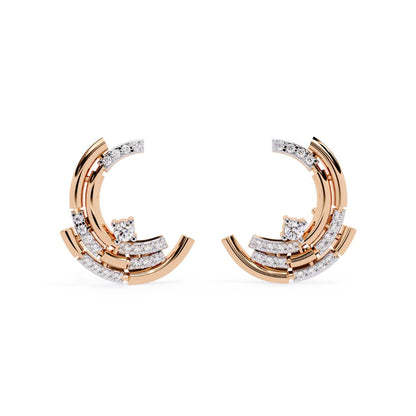 Solara Curve Studs