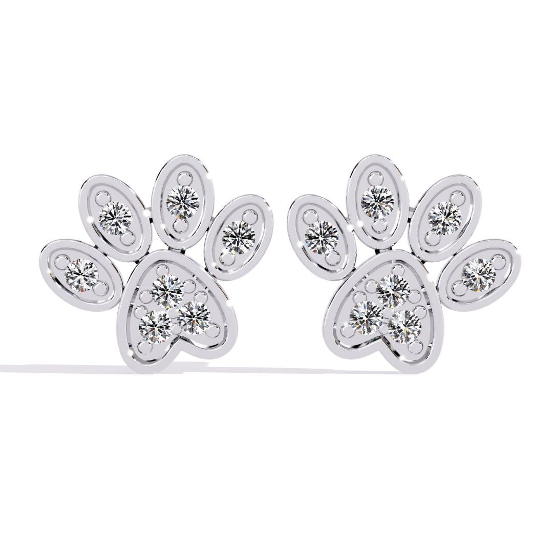 Petal Heart Stud