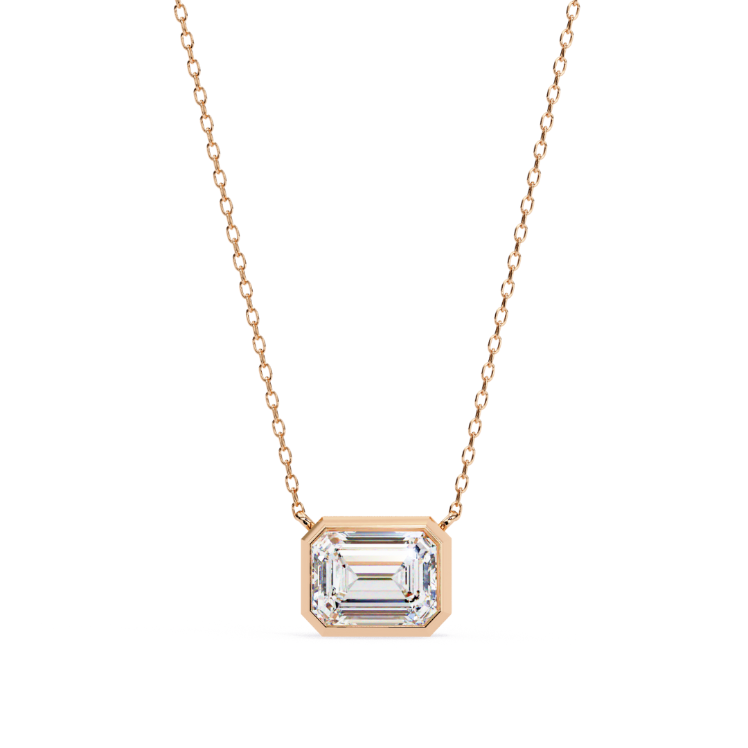 Emerald Cut Pendant