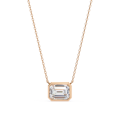 Emerald Cut Pendant