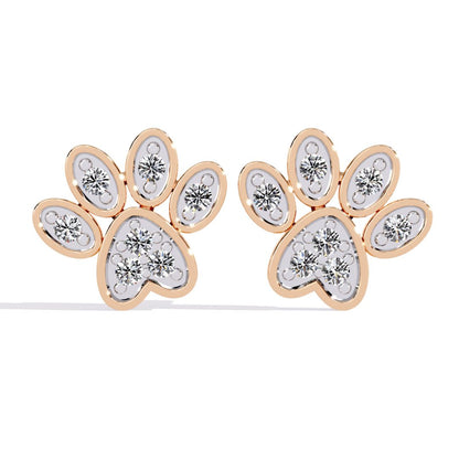 Petal Heart Stud