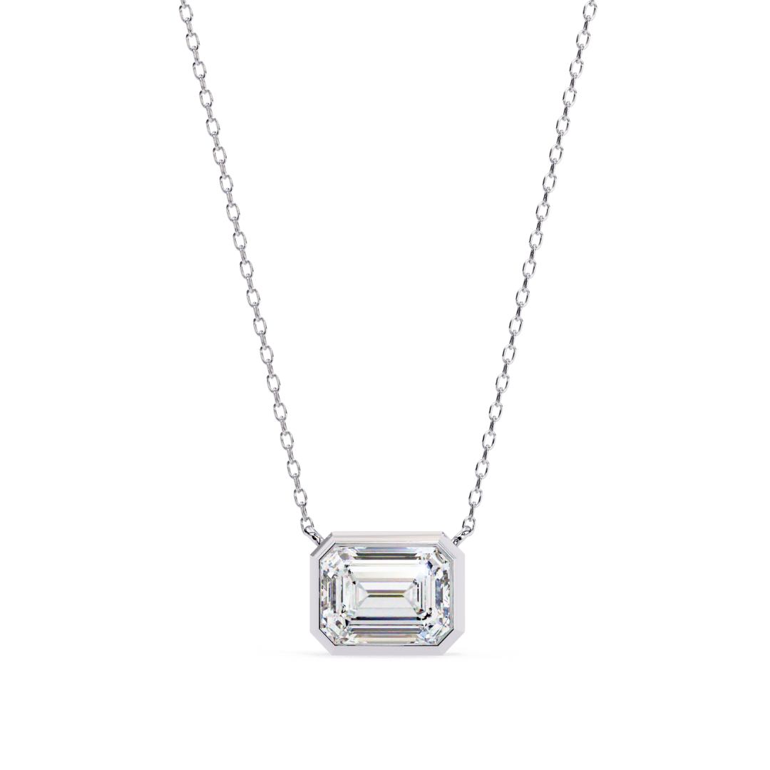 Emerald Cut Pendant