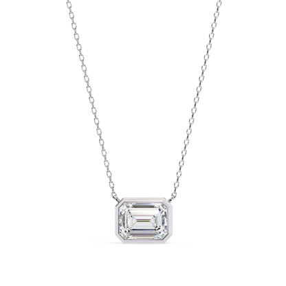 Emerald Cut Pendant