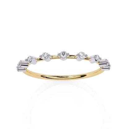 Radiant Curve Ring