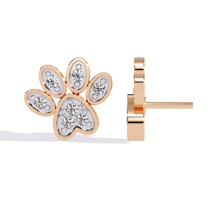 Petal Heart Stud