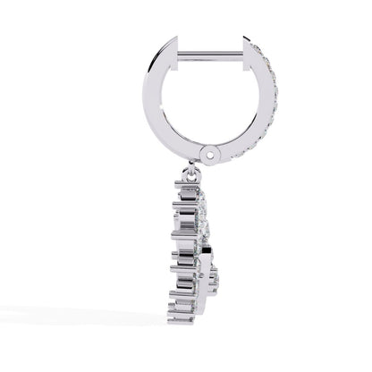 Noir Prism Drop Earring