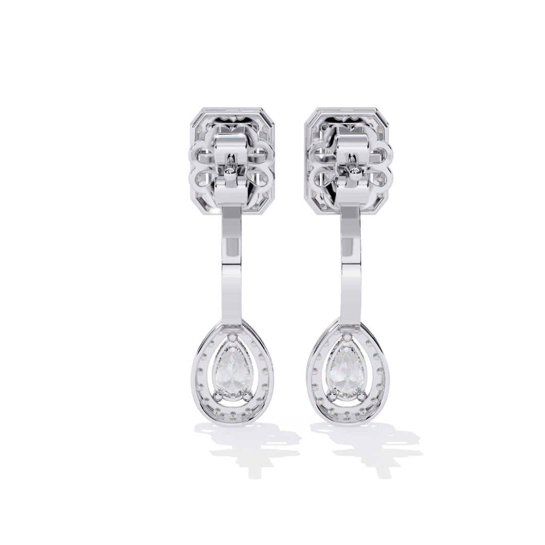 Soft Silver Brilliance Earrings
