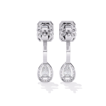 Soft Silver Brilliance Earrings
