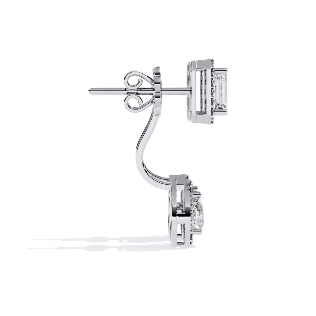 Soft Silver Brilliance Earrings