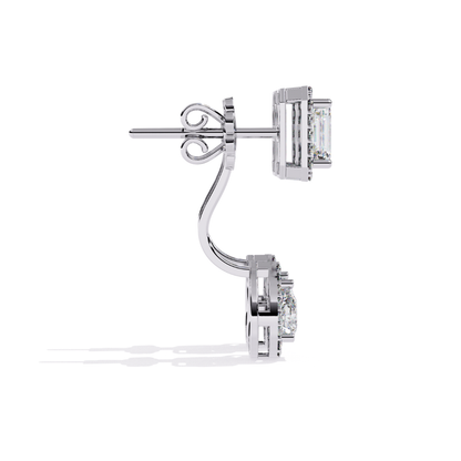 Soft Silver Brilliance Earrings