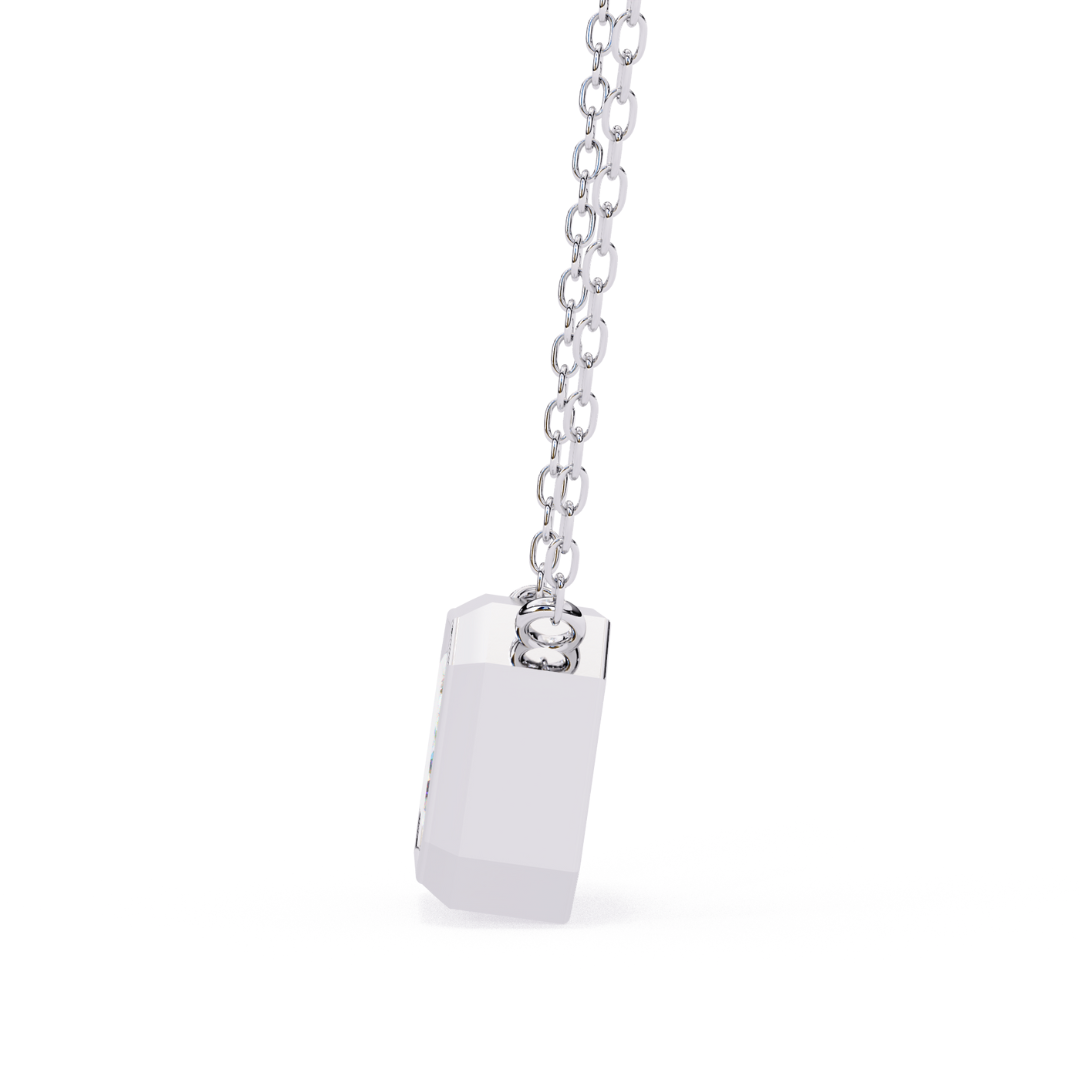 Emerald Cut Pendant