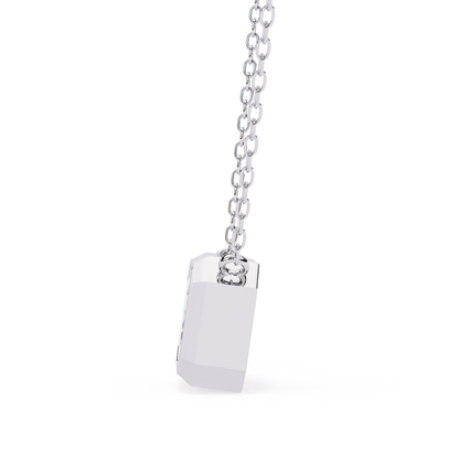 Emerald Cut Pendant