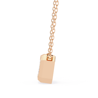 Emerald Cut Pendant