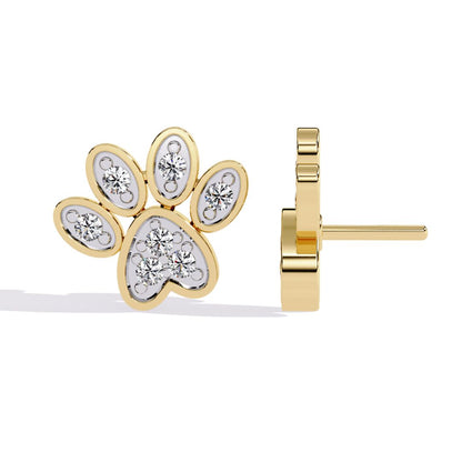 Petal Heart Stud