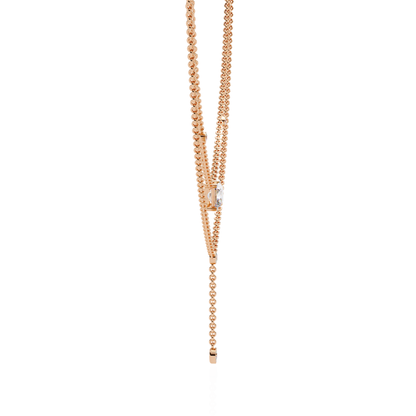 Opulent Drop Necklace (925 Sterling Silver base)